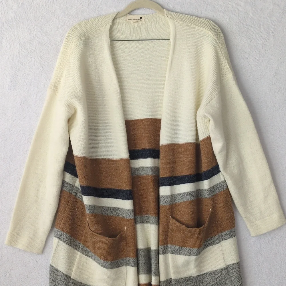Mindy Mae's Market Women's Cozy Knit Long Cardigan‎ Size S